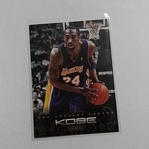 Kobe Bryant panini card #138